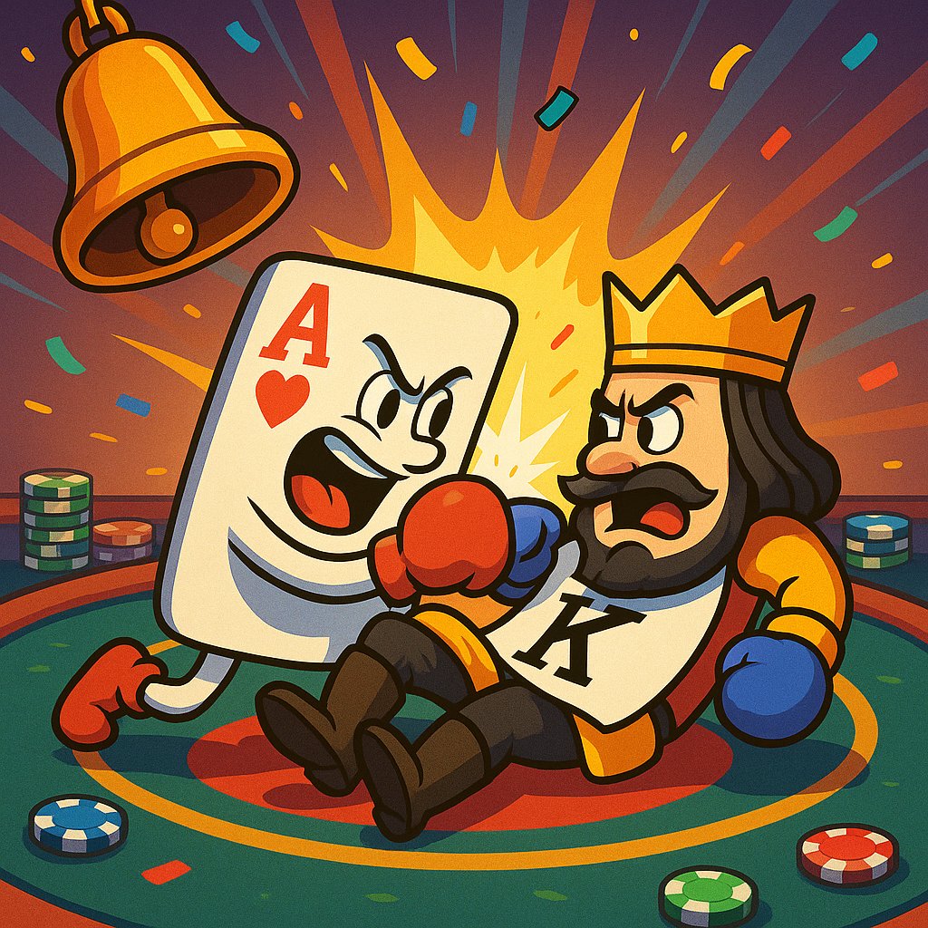 Antarmuka permainan Ceme Online di aplikasi akarjitu menampilkan kartu domino, posisi pemain, dan kontrol taruhan